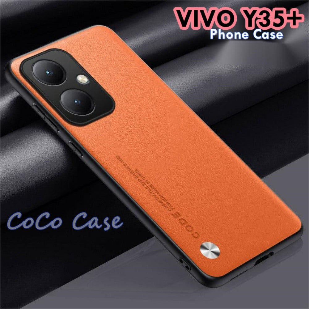 For VIVO Y35+ Cover Silicone Professional Full Case Classic Simple Solid Color Phone Case Cover sweatproof