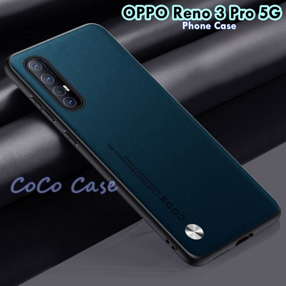 For OPPO Reno 3 Pro 5G Cover Silicone Professional Full Case Classic Simple Solid Color Phone Case Cover sweatproof