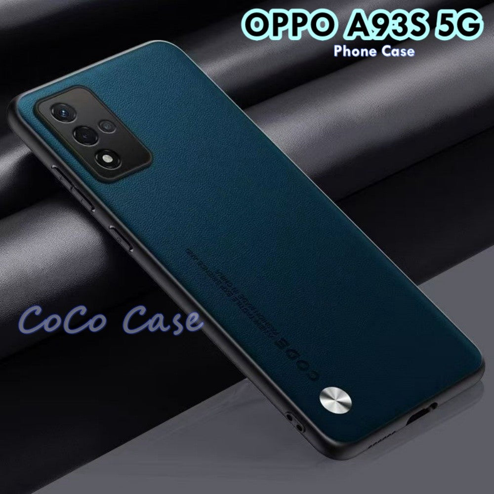 For OPPO A93S 5G Cover Silicone Professional Full Case Classic Simple Solid Color Phone Case Cover sweatproof