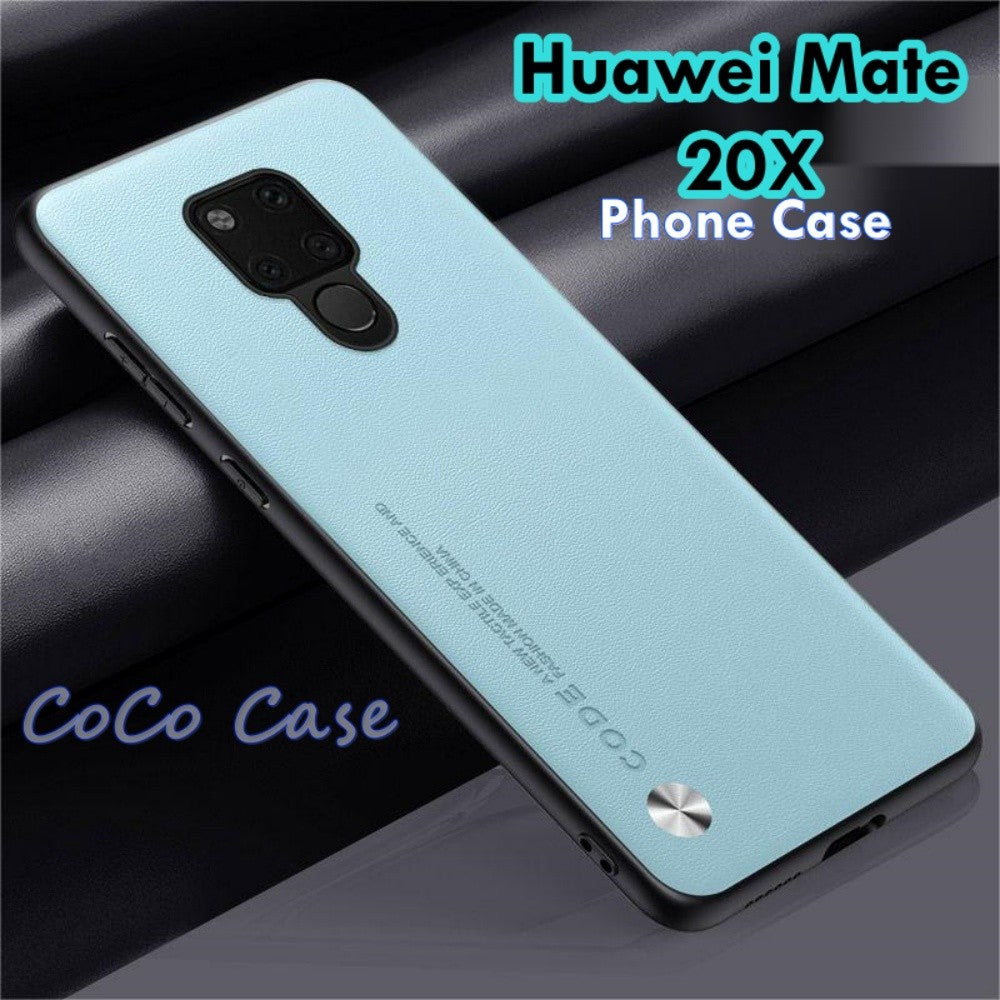 For Huawei Mate 20X Cover Silicone Professional Full Case Classic Simple Solid Color Phone Case Cover sweatproof