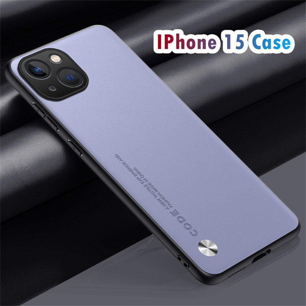 For IPhone 15 Cover Silicone Professional Full Case Classic Simple Solid Color Phone Case Cover sweatproof