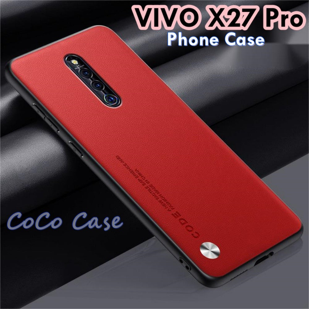 For VIVO X27 Pro Cover Silicone Professional Full Case Classic Simple Solid Color Phone Case Cover sweatproof