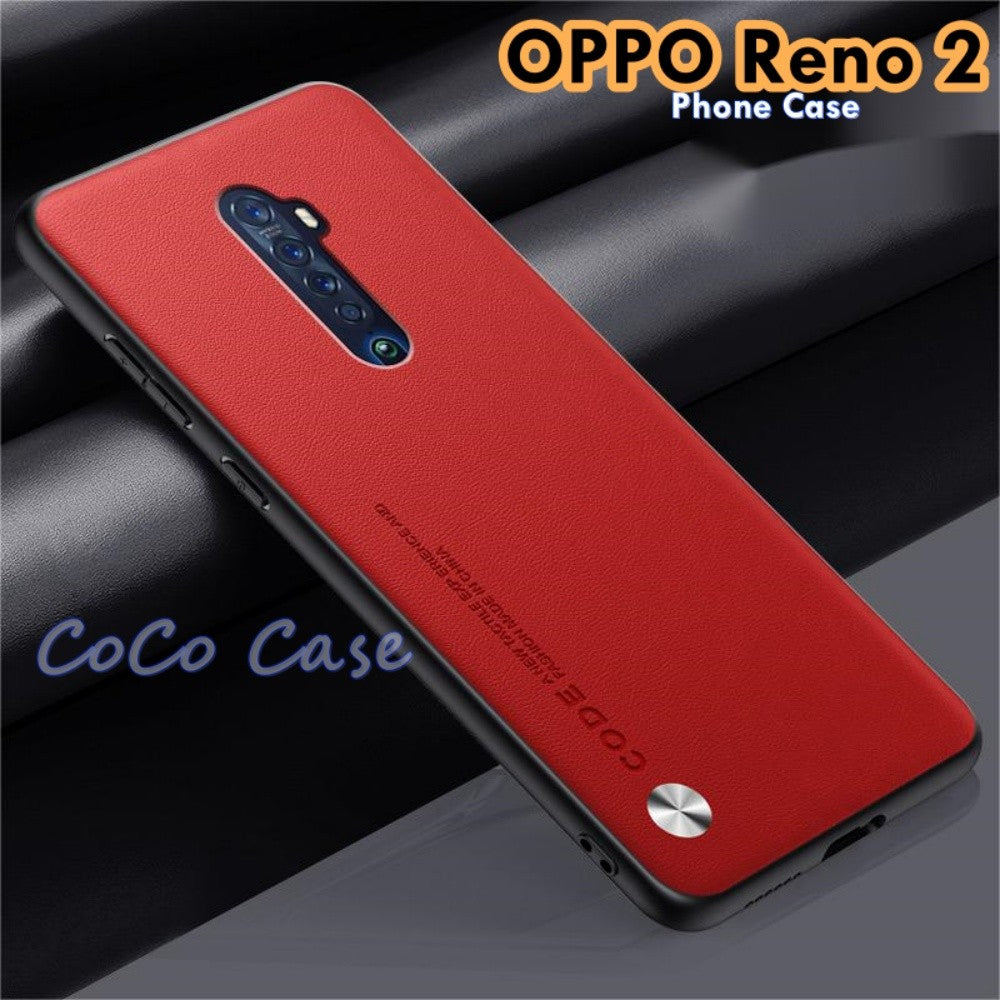 For OPPO Reno 2 Cover Silicone Professional Full Case Classic Simple Solid Color Phone Case Cover sweatproof