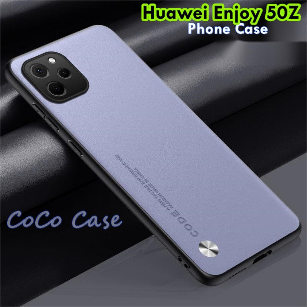 For Huawei Enjoy 50Z Cover Silicone Professional Full Case Classic Simple Solid Color Phone Case Cover sweatproof