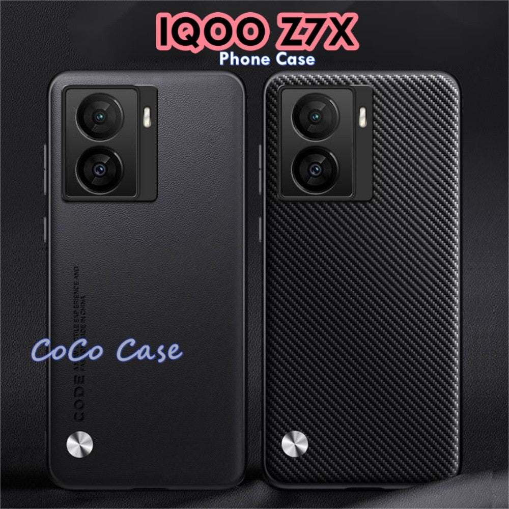 For IQOO Z7X Cover Silicone Professional Full Case Classic Simple Solid Color Phone Case Cover sweatproof