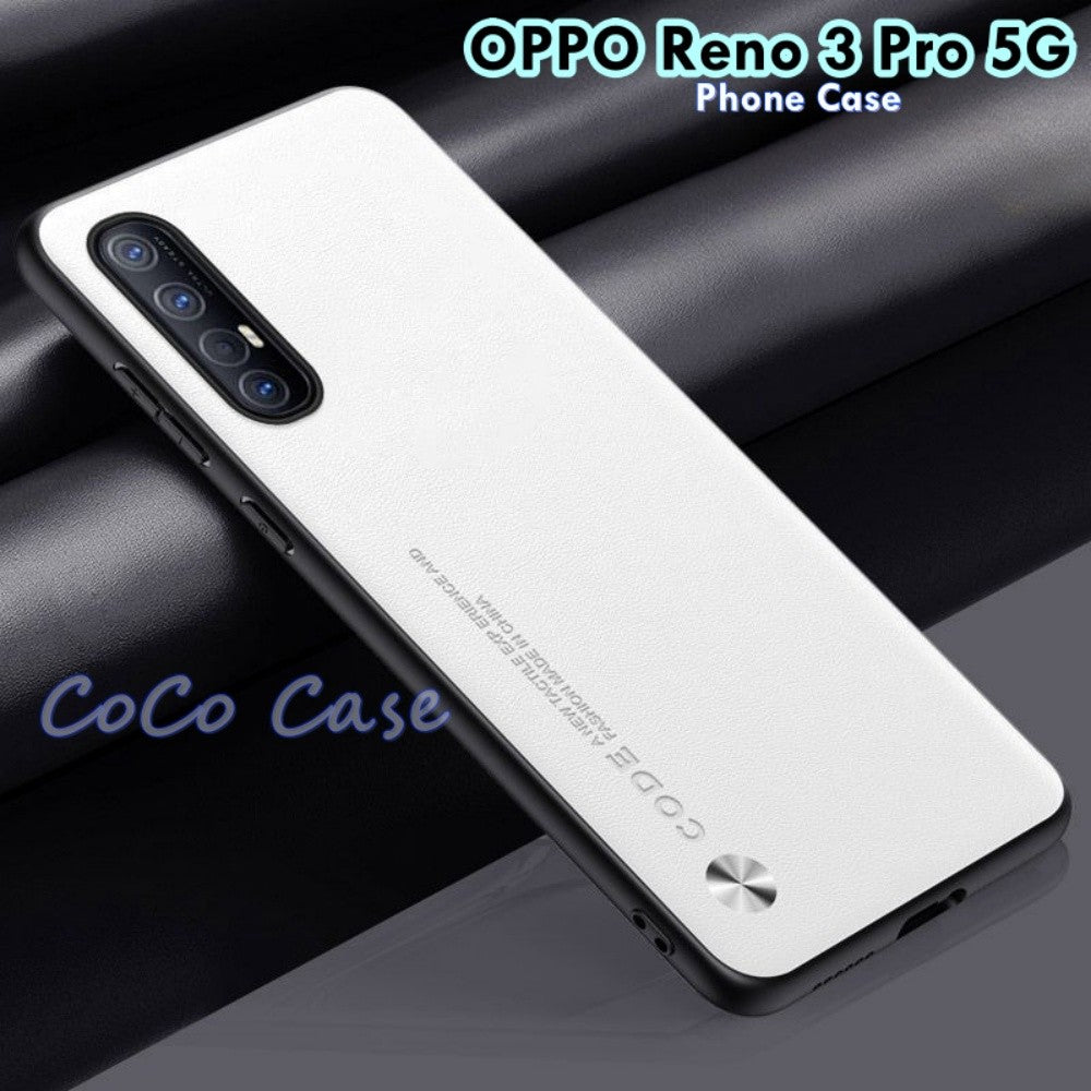 For OPPO Reno 3 Pro 5G Cover Silicone Professional Full Case Classic Simple Solid Color Phone Case Cover sweatproof