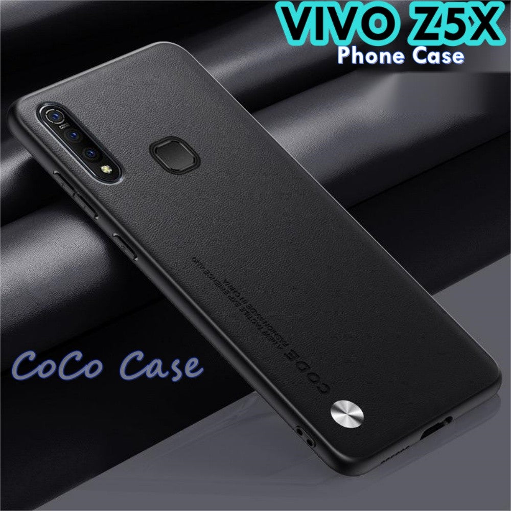 For VIVO Z5X Cover Silicone Professional Full Case Classic Simple Solid Color Phone Case Cover sweatproof