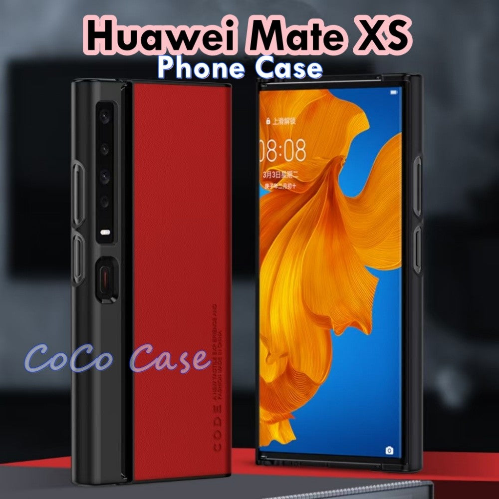 For Huawei Mate XS Cover Silicone Professional Full Case Classic Simple Solid Color Phone Case Cover sweatproof