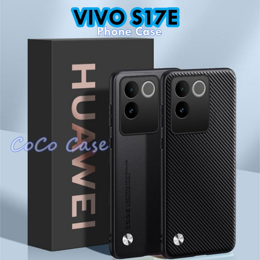 For VIVO S17E Cover Silicone Professional Full Case Classic Simple Solid Color Phone Case Cover sweatproof