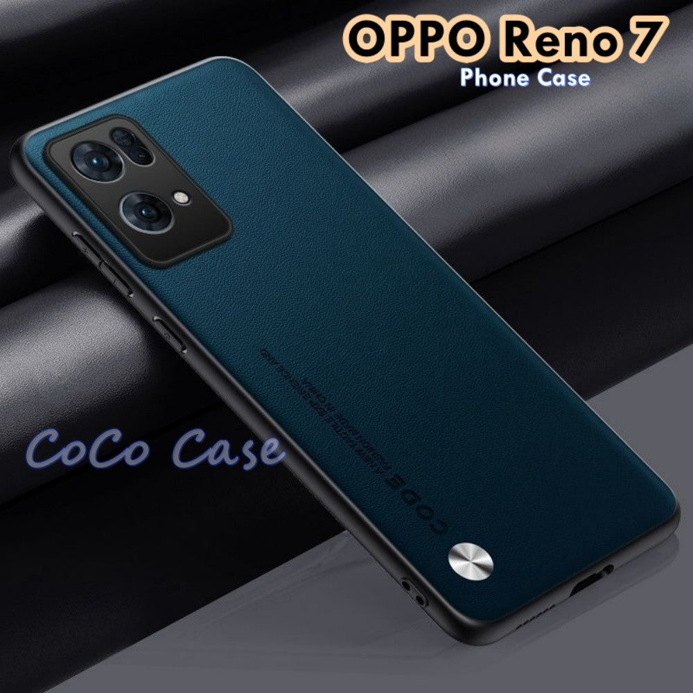 For OPPO Reno 7 Cover Silicone Professional Full Case Classic Simple Solid Color Phone Case Cover sweatproof