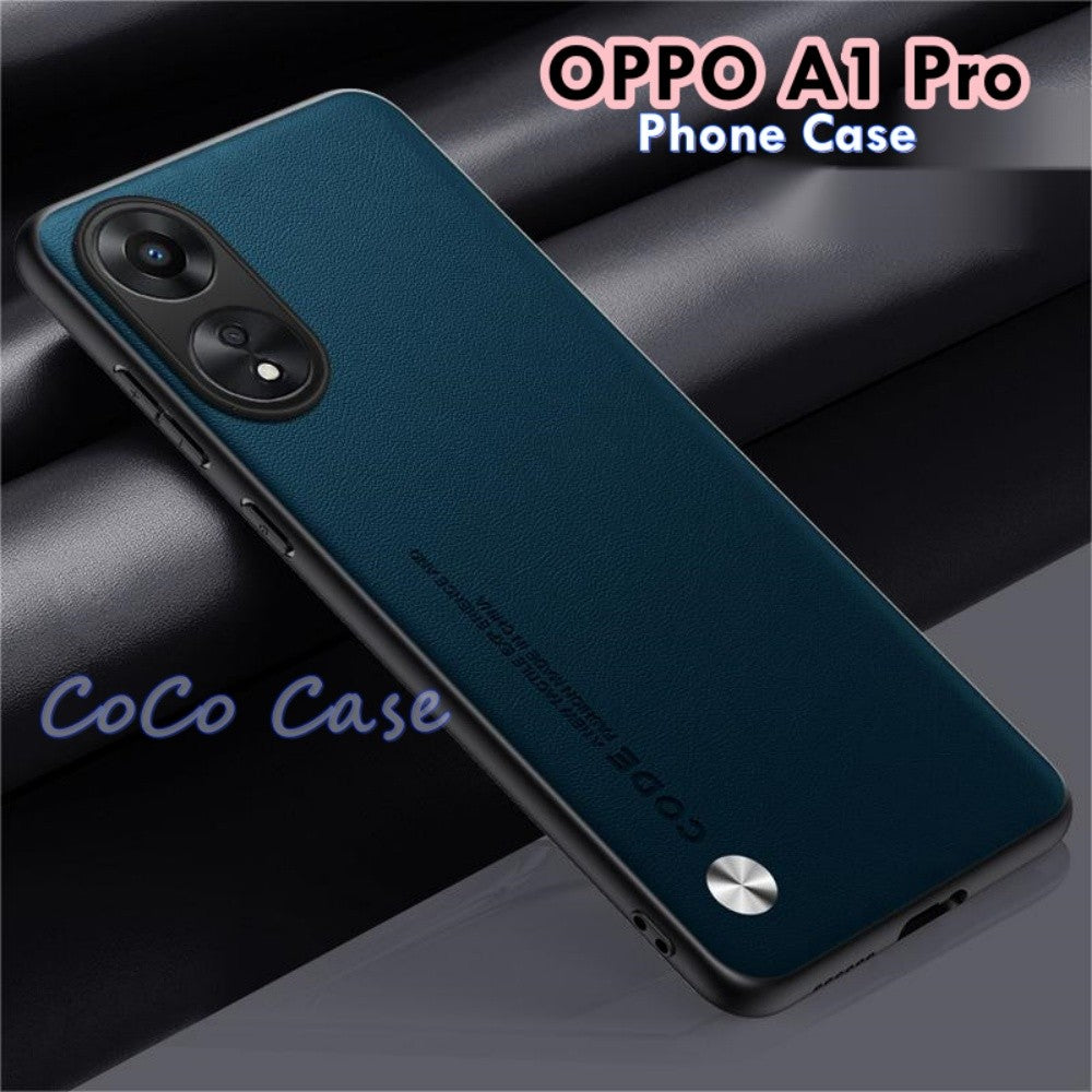 For OPPO A1 Pro Cover Silicone Professional Full Case Classic Simple Solid Color Phone Case Cover sweatproof