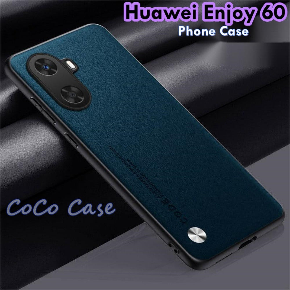 For Huawei Enjoy 60 Cover Silicone Professional Full Case Classic Simple Solid Color Phone Case Cover sweatproof