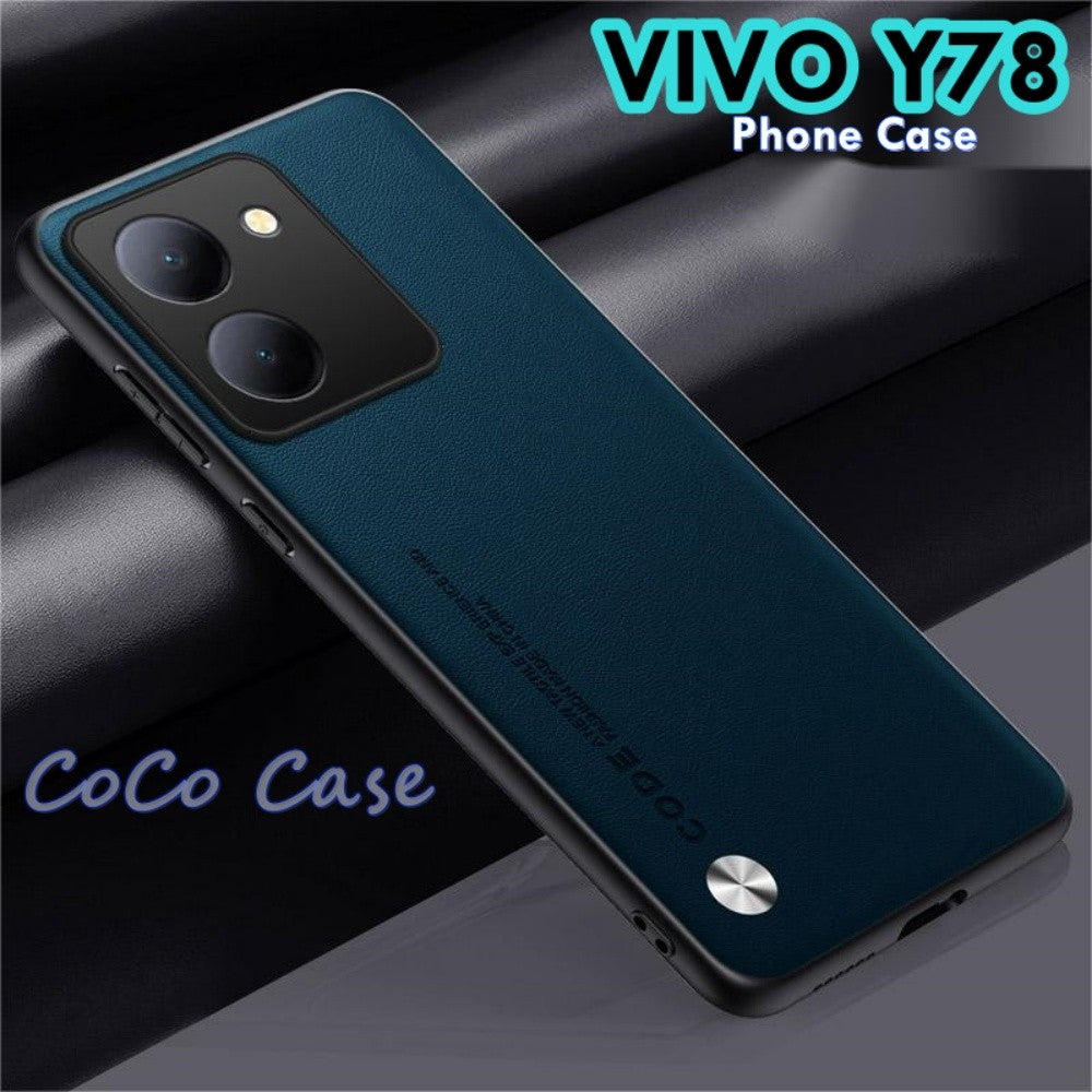 For VIVO Y78 Cover Silicone Professional Full Case Classic Simple Solid Color Phone Case Cover sweatproof