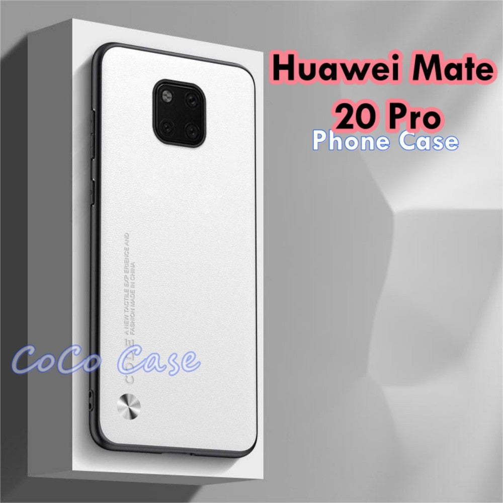 For Huawei Mate 20 Pro Cover Silicone Professional Full Case Classic Simple Solid Color Phone Case Cover sweatproof