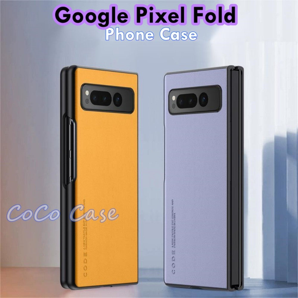 For Google Pixel Fold Cover Silicone Professional Full Case Classic Simple Solid Color Phone Case Cover sweatproof