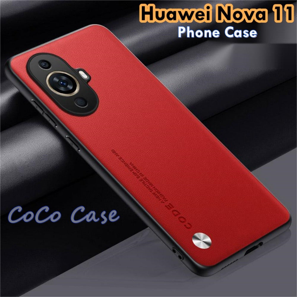 For Huawei Nova 11 Cover Silicone Professional Full Case Classic Simple Solid Color Phone Case Cover sweatproof