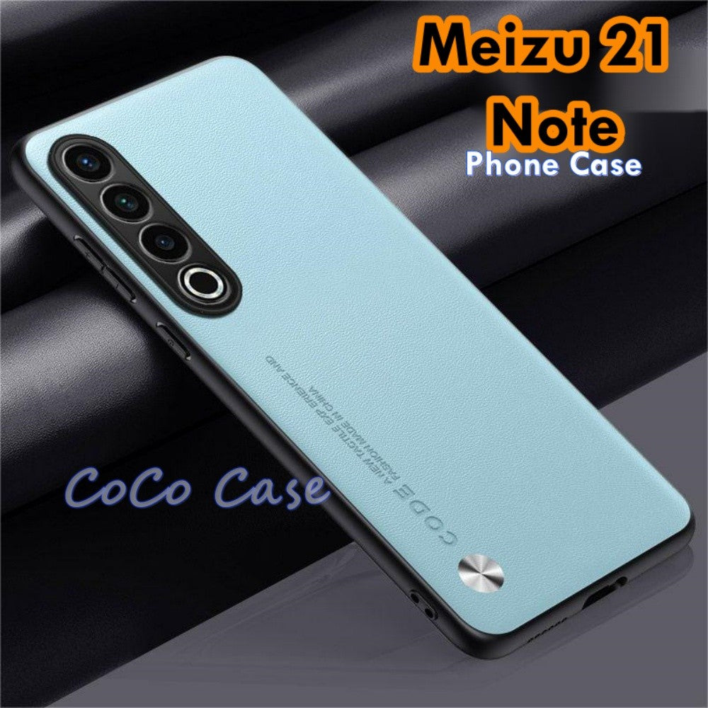 For Meizu 21 Note Cover Silicone Professional Full Case Classic Simple Solid Color Phone Case Cover sweatproof