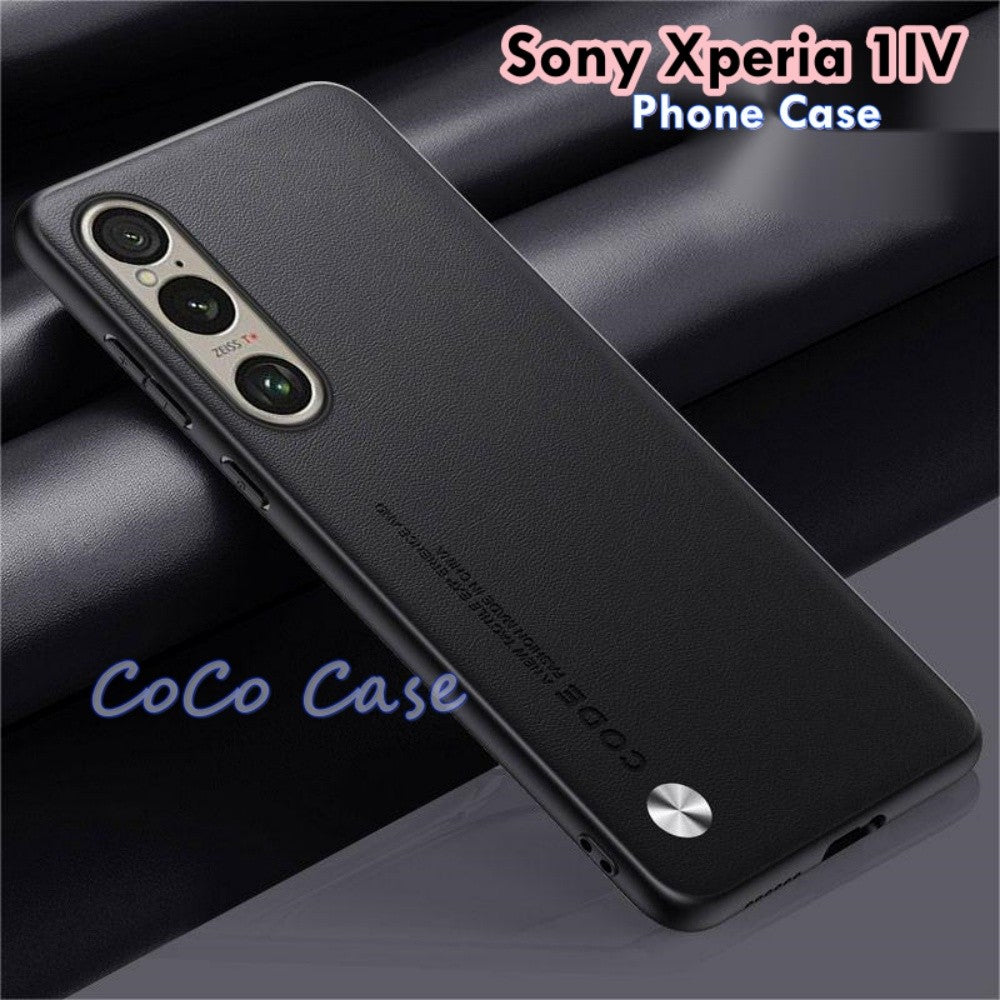 For Sony Xperia 1IV Cover Silicone Professional Full Case Classic Simple Solid Color Phone Case Cover sweatproof