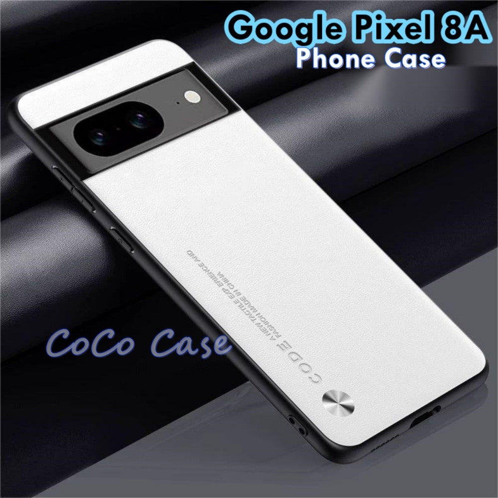 For Google Pixel 8A Cover Silicone Professional Full Case Classic Simple Solid ColorPhone Case Cover sweatproof