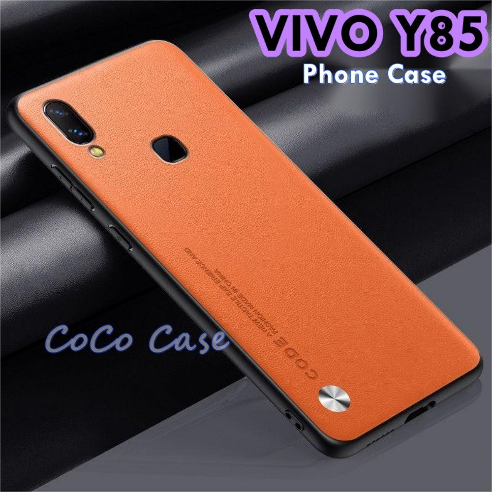 For VIVO Y85 Cover Silicone Professional Full Case Classic Simple Solid Color Phone Case Cover sweatproof