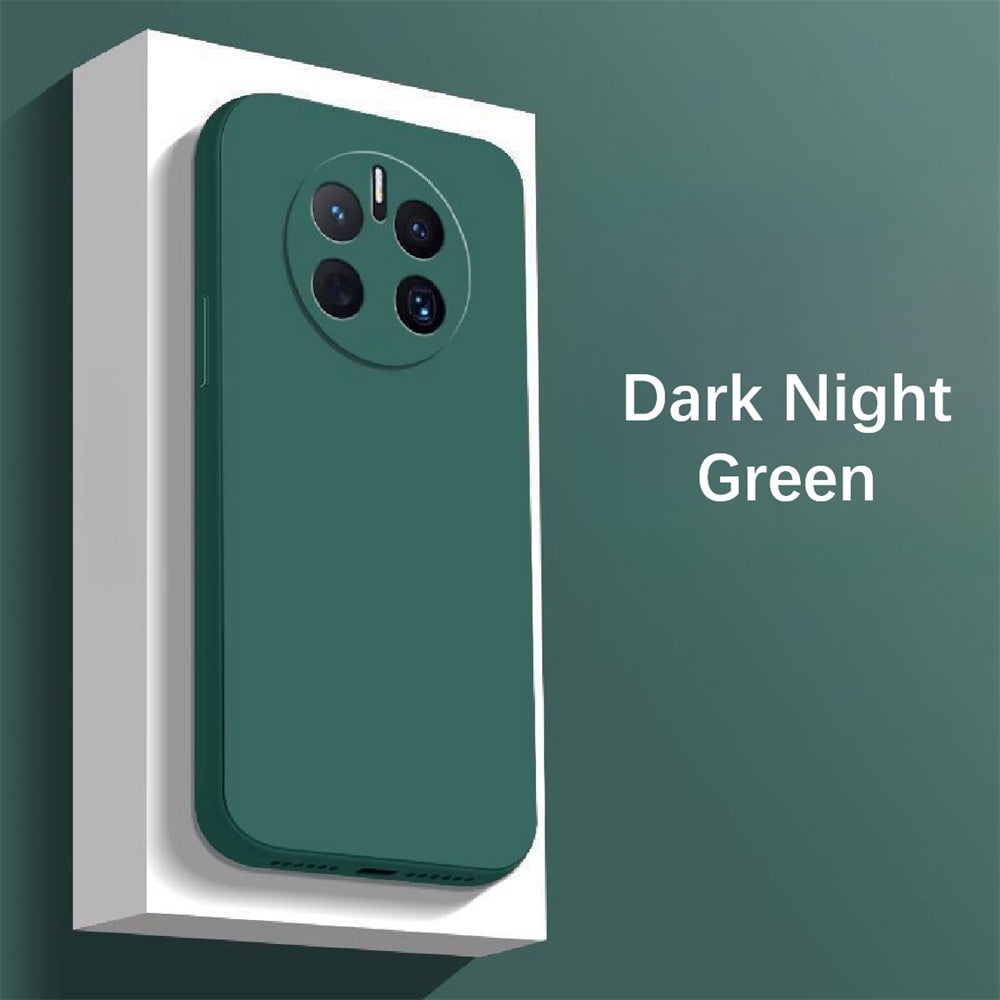 For Huawei Mate 50 Cover Drop and wear resistant Silicone Full Case Classic Simple Solid Color Phone Case Cover