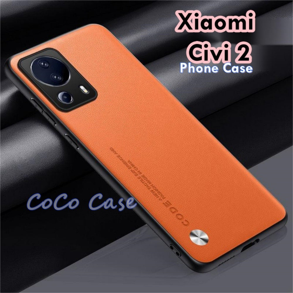 For Xiaomi Civi 2 Cover Silicone Professional Full Case Classic Simple Solid Color Phone Case Cover sweatproof