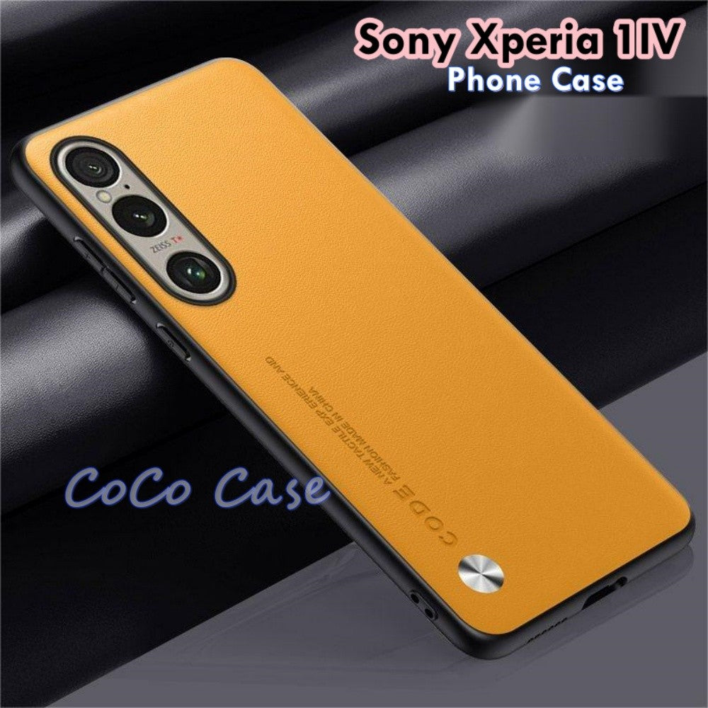 For Sony Xperia 1IV Cover Silicone Professional Full Case Classic Simple Solid Color Phone Case Cover sweatproof