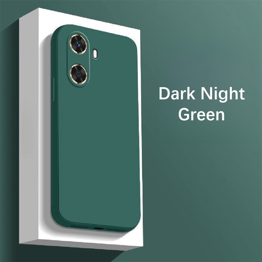For Huawei Enjoy 60 Cover Drop and wear resistant Silicone Full Case Classic Simple Solid Color Phone Case Cover