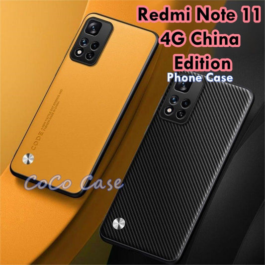 For Redmi Note 11 4G China Edition Cover Silicone Professional Full Case Classic Simple Solid Color Phone Case Cover sweatproof