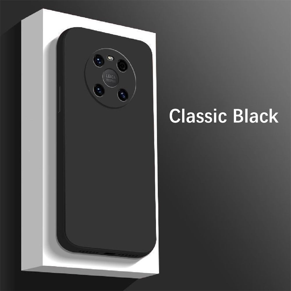 For Honor X9 4G Cover Drop and wear resistant Silicone Full Case Classic Simple Solid Color Phone Case Cover