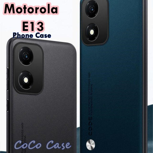 For Motorola E13 Cover Silicone Professional Full Case Classic Simple Solid Color Phone Case Cover sweatproof