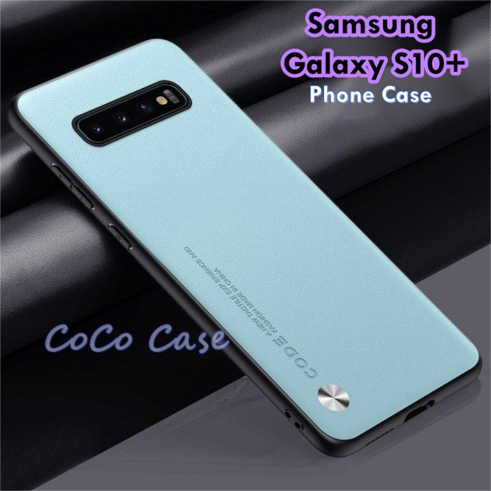 For Samsung Galaxy S10+ Cover Silicone Professional Full Case Classic Simple Solid Color Phone Case Cover sweatproof