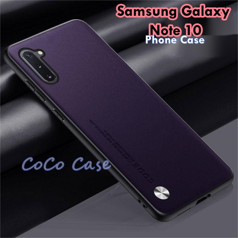 For Samsung Galaxy Note 10 Cover Silicone Professional Full Case Classic Simple Solid Color Phone Case Cover sweatproof