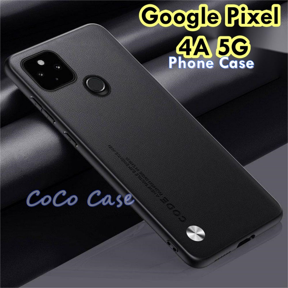 For Google Pixel 4A 5G Cover Silicone Professional Full Case Classic Simple Solid Color Phone Case Cover sweatproof