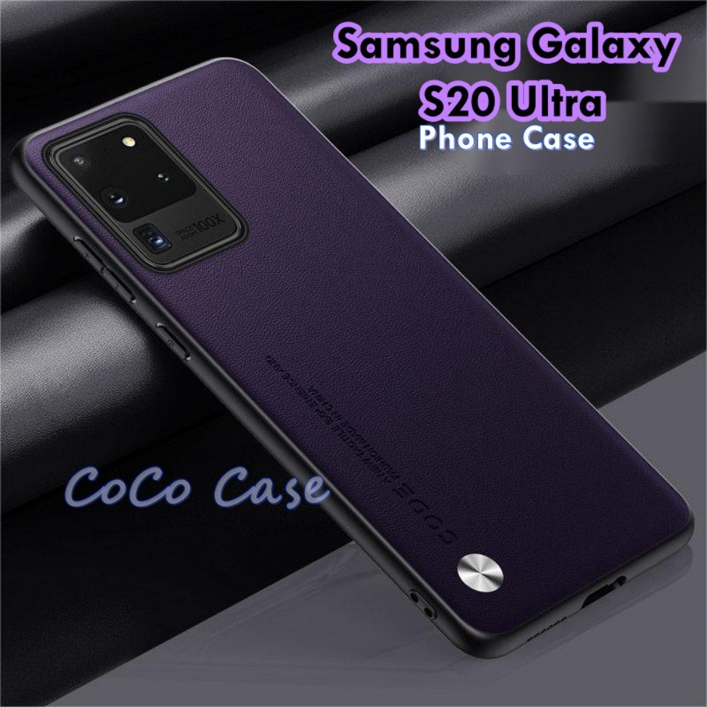 For Samsung Galaxy S20 Ultra Cover Silicone Professional Full Case Classic Simple Solid Color Phone Case Cover sweatproof