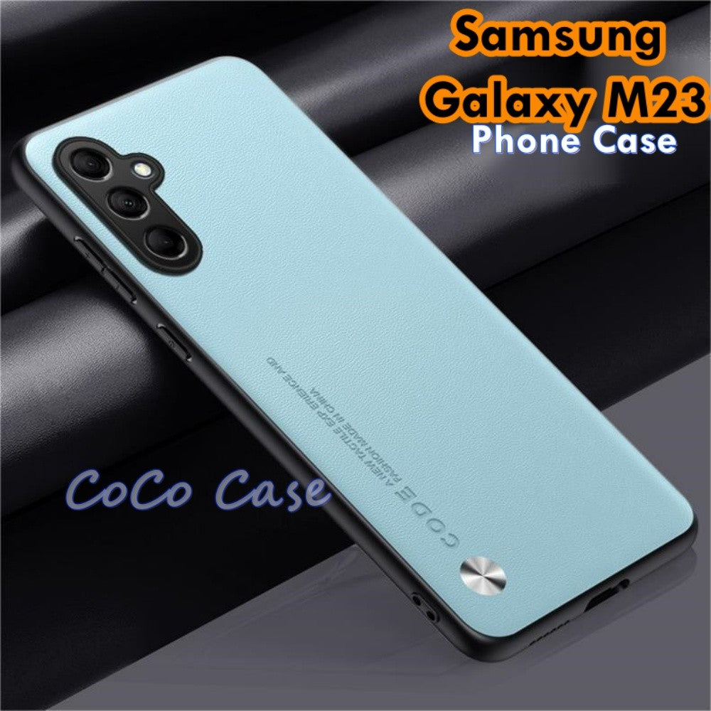 For Samsung Galaxy M23 Cover Silicone Professional Full Case Classic Simple Solid Color Phone Case Cover sweatproof