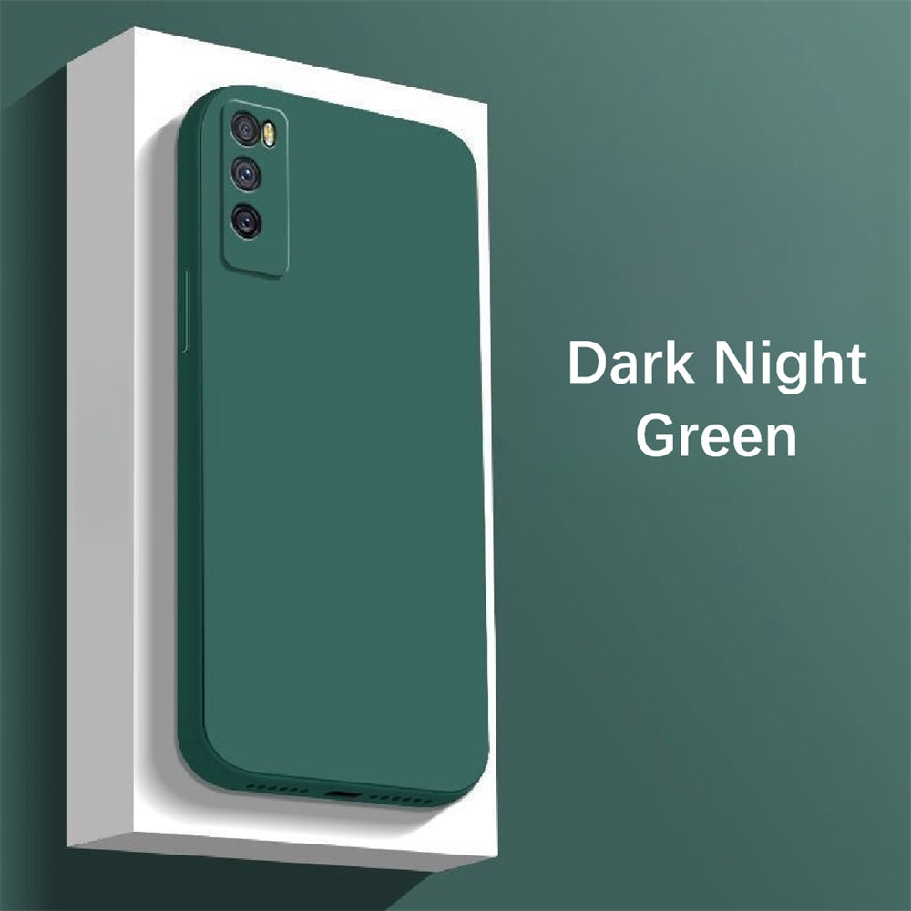 For Huawei Enjoy Z Cover Drop and wear resistant Silicone Full Case Classic Simple Solid Color Phone Case Cover
