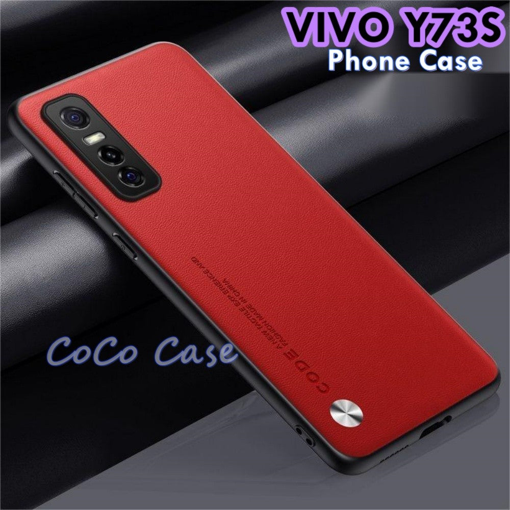 For VIVO Y73S Cover Silicone Professional Full Case Classic Simple Solid Color Phone Case Cover sweatproof