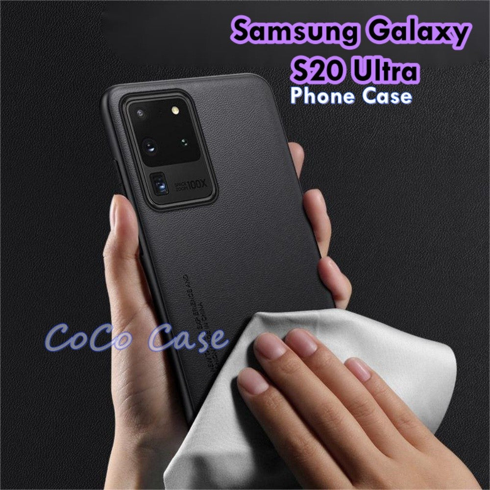 For Samsung Galaxy S20 Ultra Cover Silicone Professional Full Case Classic Simple Solid Color Phone Case Cover sweatproof
