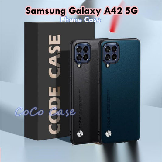 For Samsung Galaxy A42 5G Cover Silicone Professional Full Case Classic Simple Solid Color Phone Case Cover sweatproof