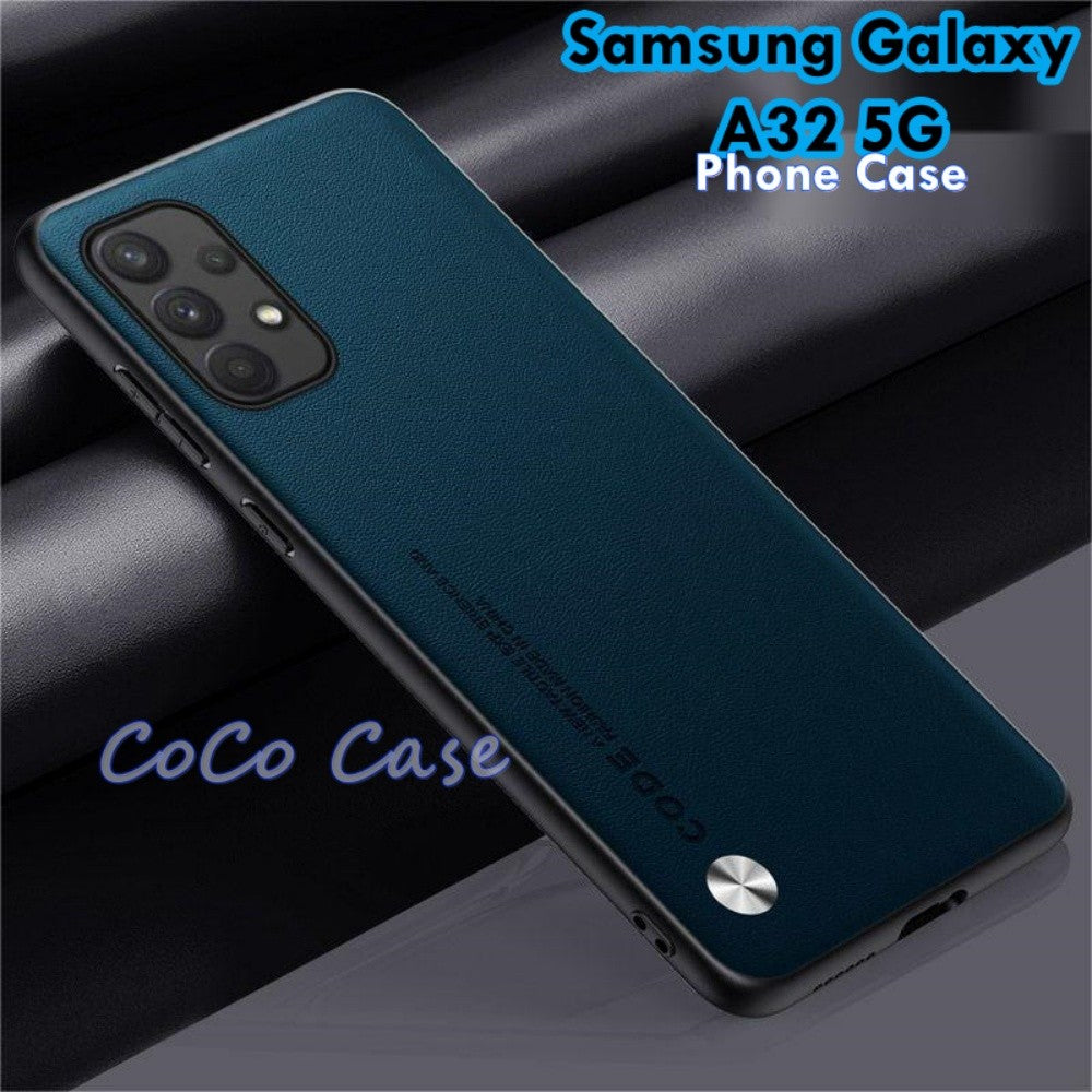 For Samsung Galaxy A32 5G Cover Silicone Professional Full Case Classic Simple Solid Color Phone Case Cover sweatproof