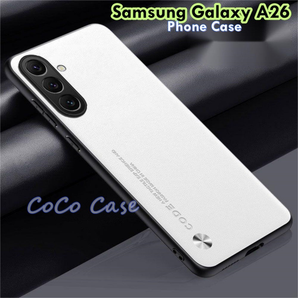 For Samsung Galaxy A26 Cover Silicone Professional Full Case Classic Simple Solid Color Phone Case Cover sweatproof