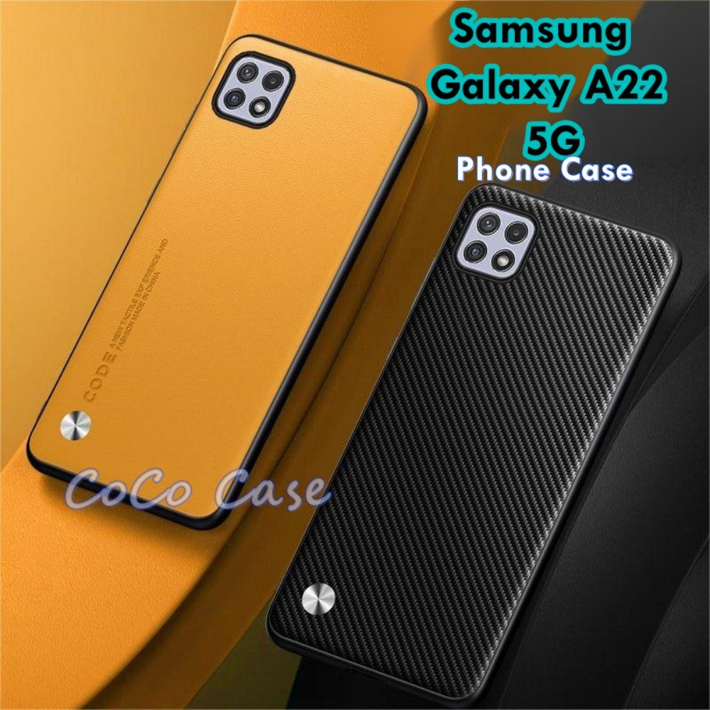 For Samsung Galaxy A22 5G Cover Silicone Professional Full Case Classic Simple Solid Color Phone Case Cover sweatproof