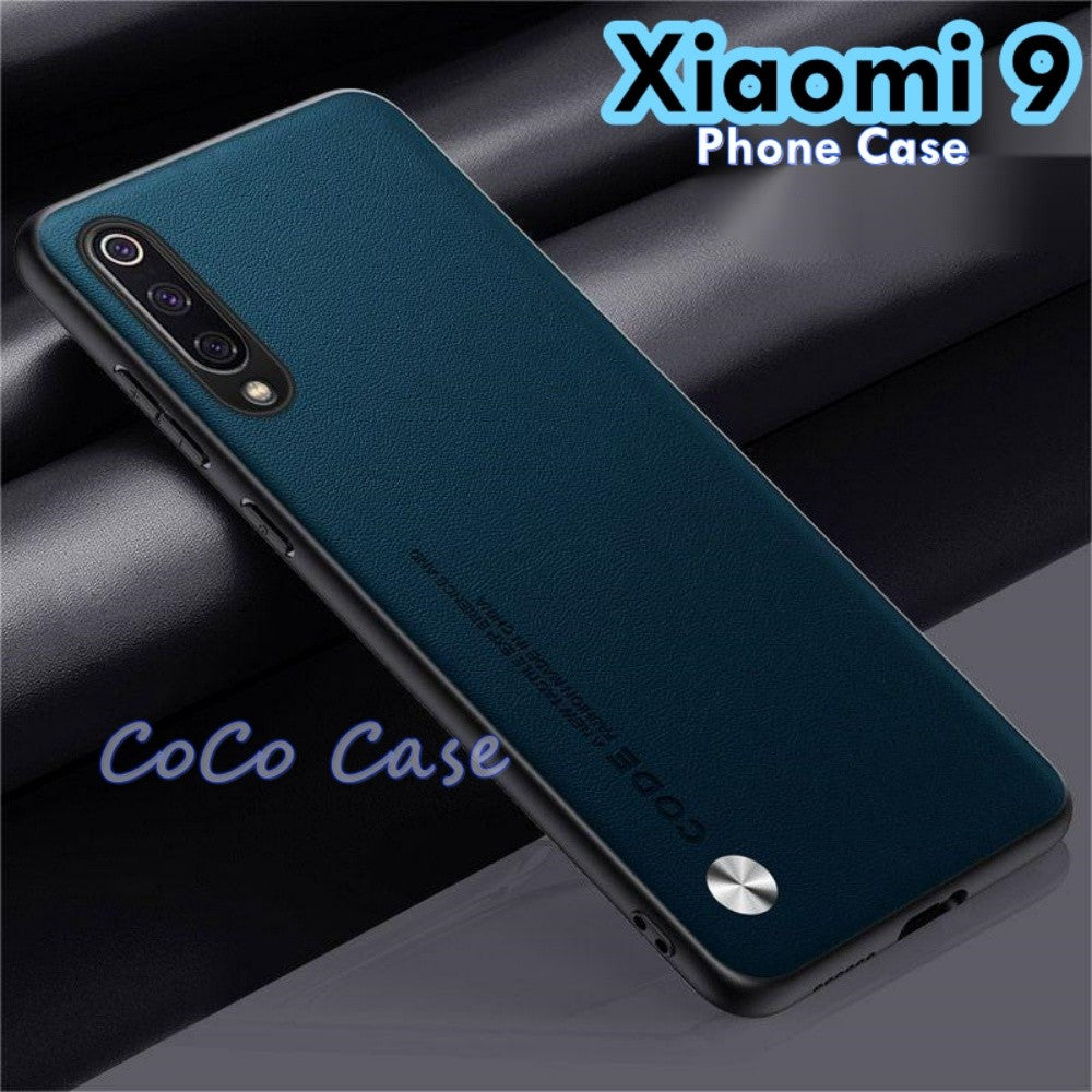 For Xiaomi 9 Cover Silicone Professional Full Case Classic Simple Solid Color Phone Case Cover sweatproof