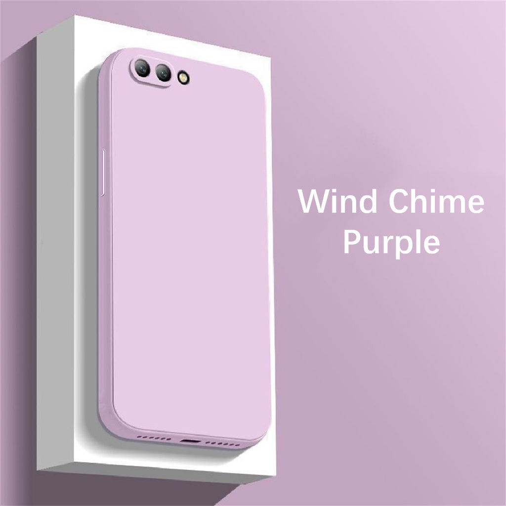 For Honor 10 Cover Drop and wear resistant Silicone Full Case Classic Simple Solid Color Phone Case Cover