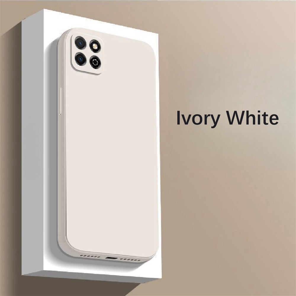 For Huawei Play 20 Cover Drop and wear resistant Silicone Full Case Classic Simple Solid Color Phone Case Cover