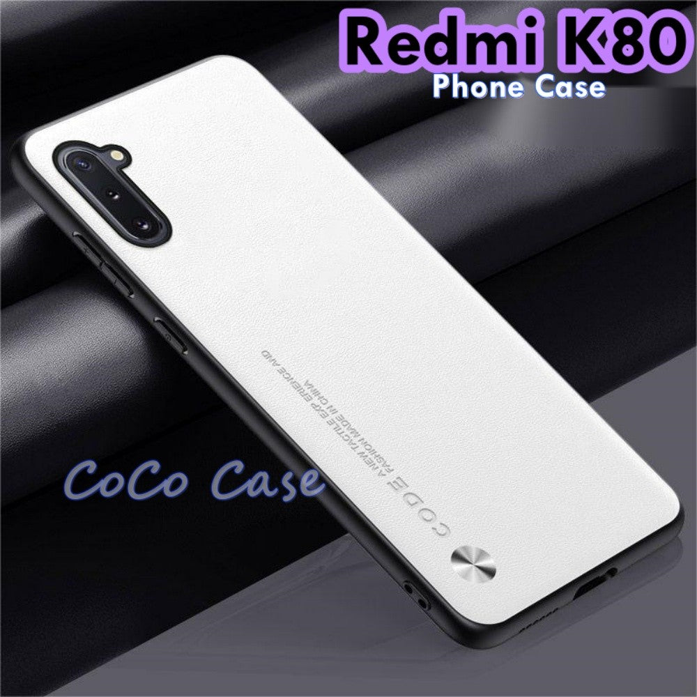 For Redmi K80 Cover Silicone Professional Full Case Classic Simple Solid Color Phone Case Cover sweatproof