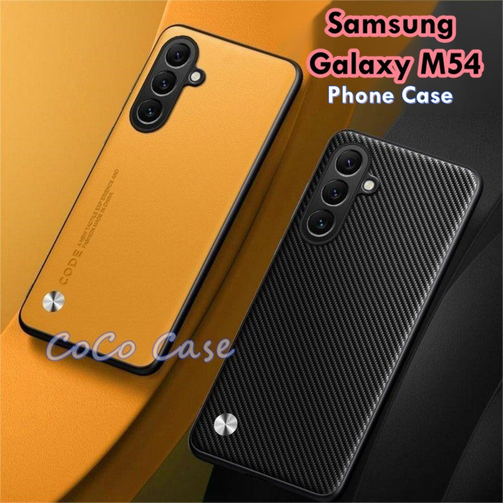 For Samsung Galaxy M54 Cover Silicone Professional Full Case Classic Simple Solid Color Phone Case Cover sweatproof