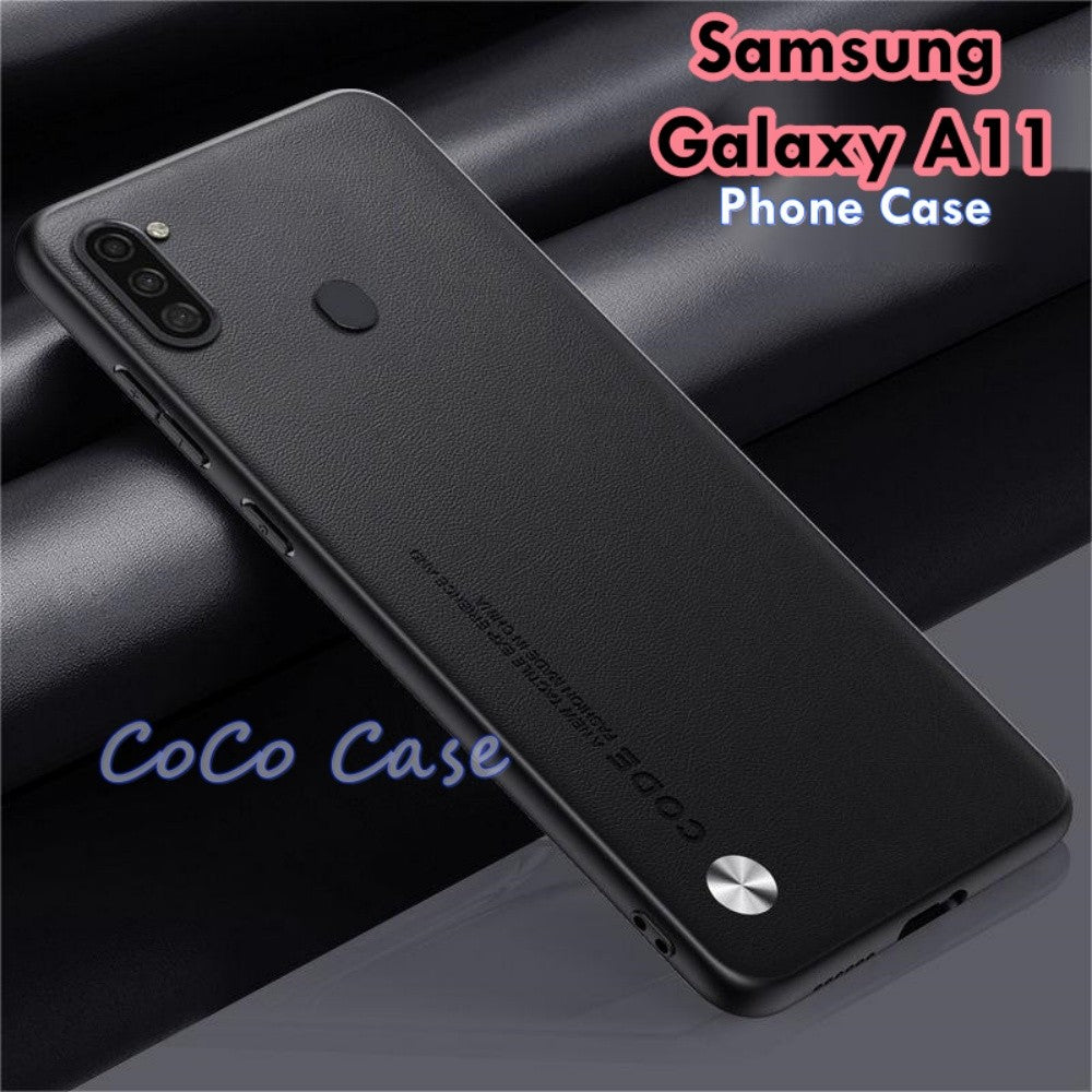 For Samsung Galaxy A11 Cover Silicone Professional Full Case Classic Simple Solid Color Phone Case Cover sweatproof