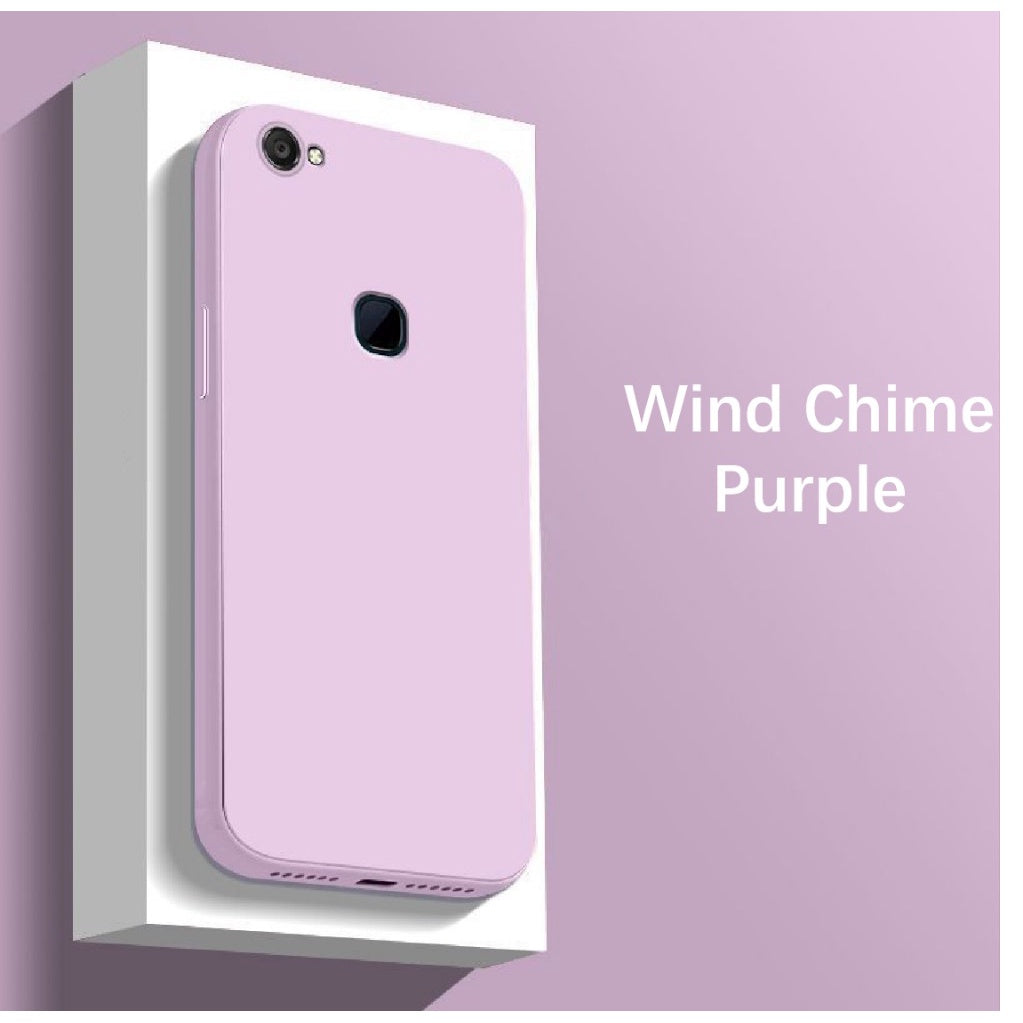 For VIVO Y75 Cover Drop and wear resistant Silicone Full Case Classic Simple Solid Color Phone Case Cover